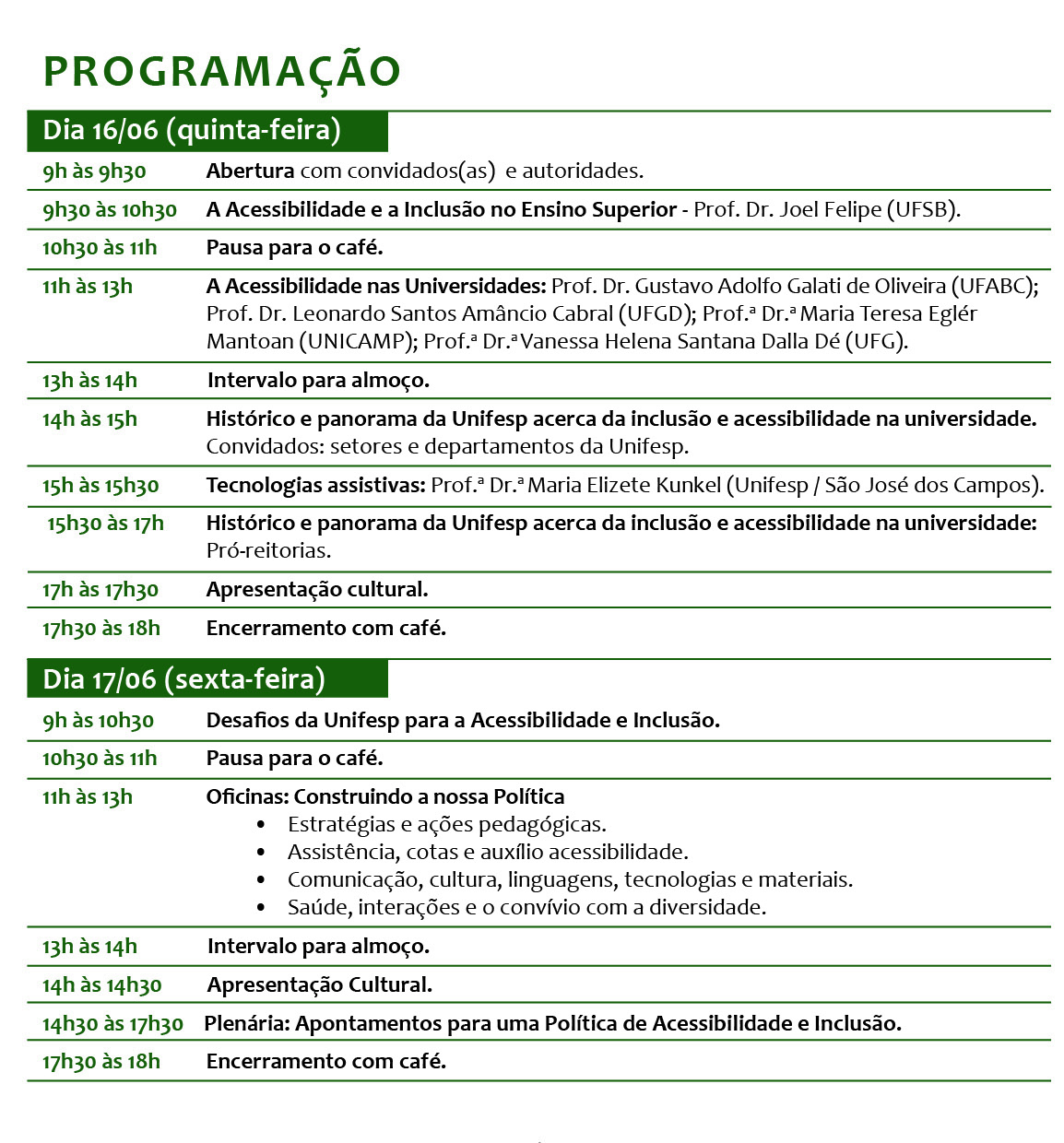 Programa Sem 01